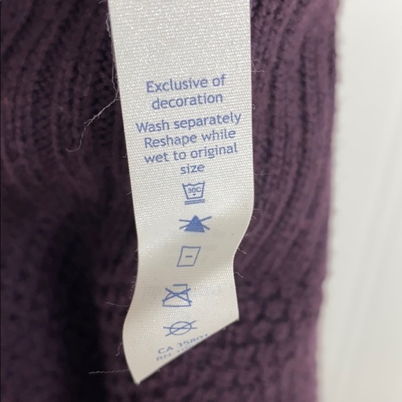 Lululemon Warm & Restore Sweater Black Cherry - Picture 10 of 12